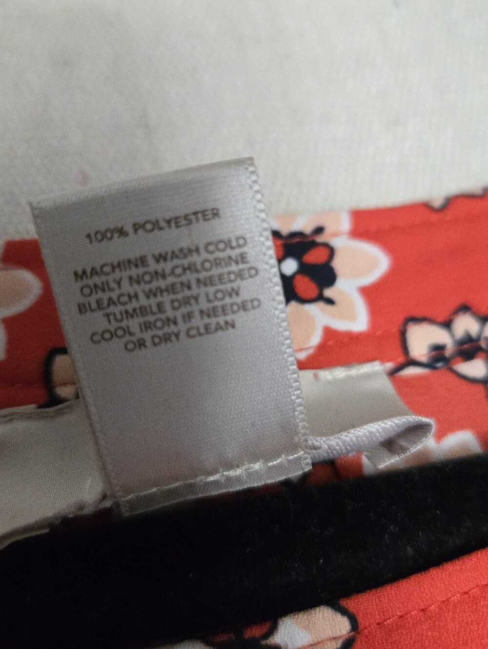 LOFT Red Floral Peasant Blouse - Picture 4 of 6